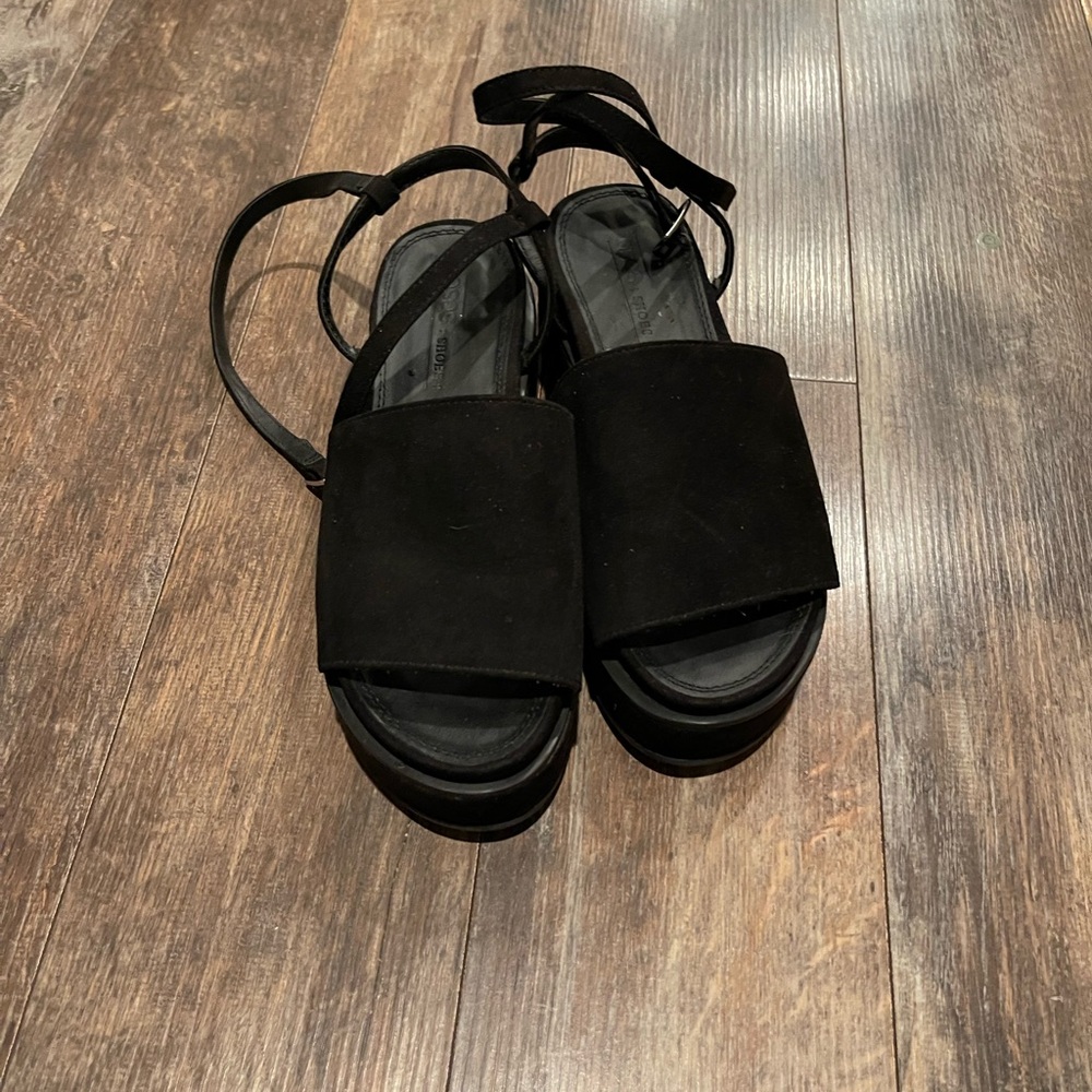 ASOS Black Strappy Sandals